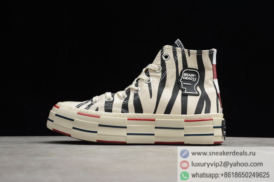 Brain Dead x Converse Chuck 70 Hi Leopard&Camo 163166C Unisex Skate Shoes